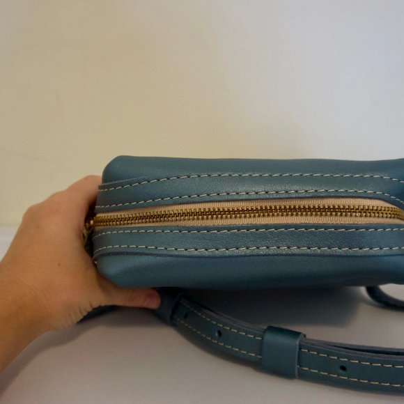 Rainbow Unicorn Mesa Crossbody Portland Leather Goods - Picture 3 of 5